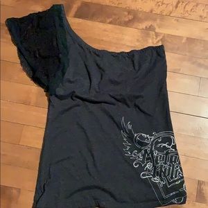 Metal Mulisha one sleeve top